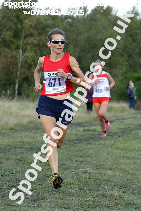 Senior womens 2019 Start Fitness Harrier League, Wrekenton, Gateshead. Photo: David T. Hewitson/Sports for All Pics